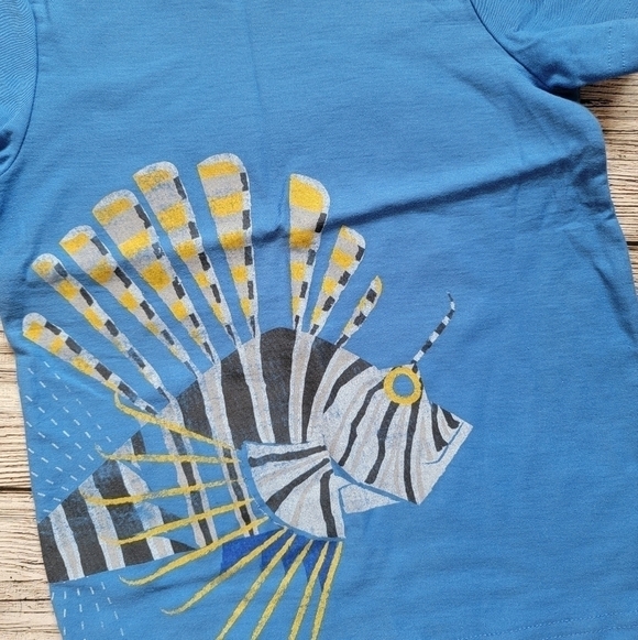 Tea Collection Puffer Fish T-Shirt NWOT - Picture 2 of 3